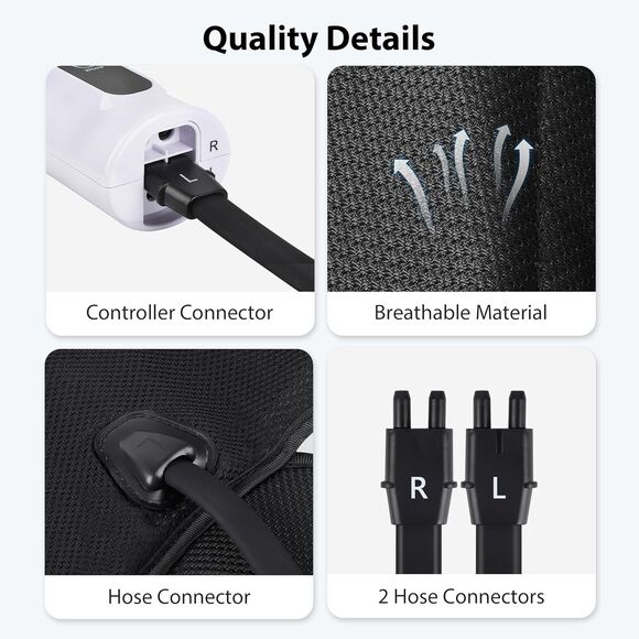 Cincom Leg MassagerFor Circulation & Pain Relief,Air Compression Massage CM-018A - Picture 4 of 11